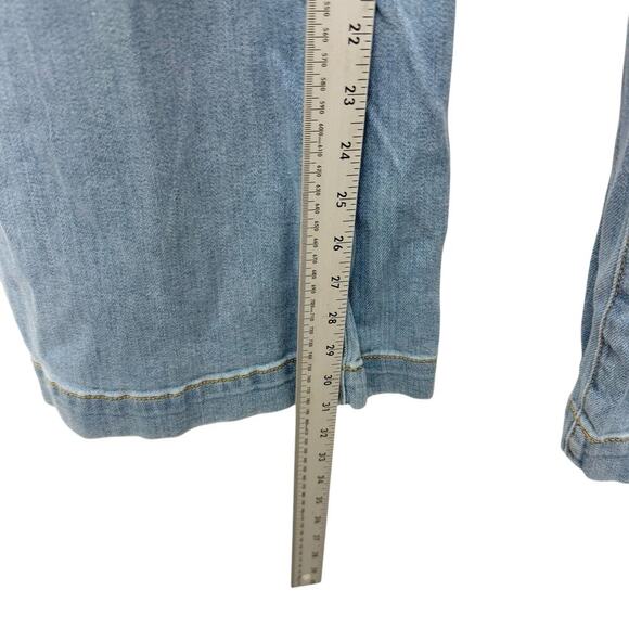 Anthropologie Pilcro and the Letterpress Flare Jeans Belted Women’s Size 27 - Picture 4 of 10